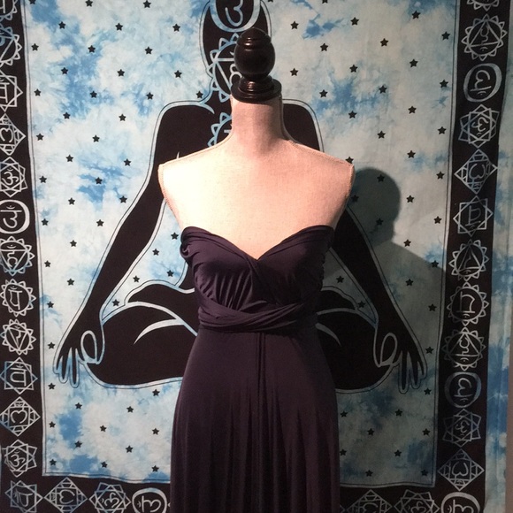 One Size Maxi Convertible Dress - Picture 5 of 6